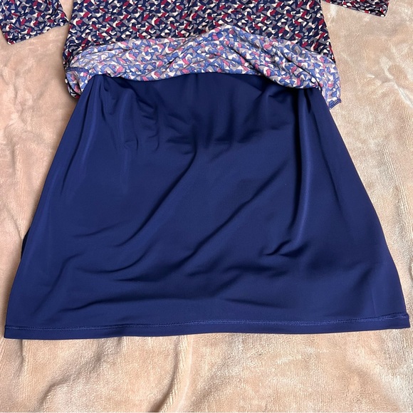 RALPH LAUREN 'Edjarra' Knee Length Scoop Neck 3/4 Sleeve Sheath Dress - Size S - Picture 9 of 13